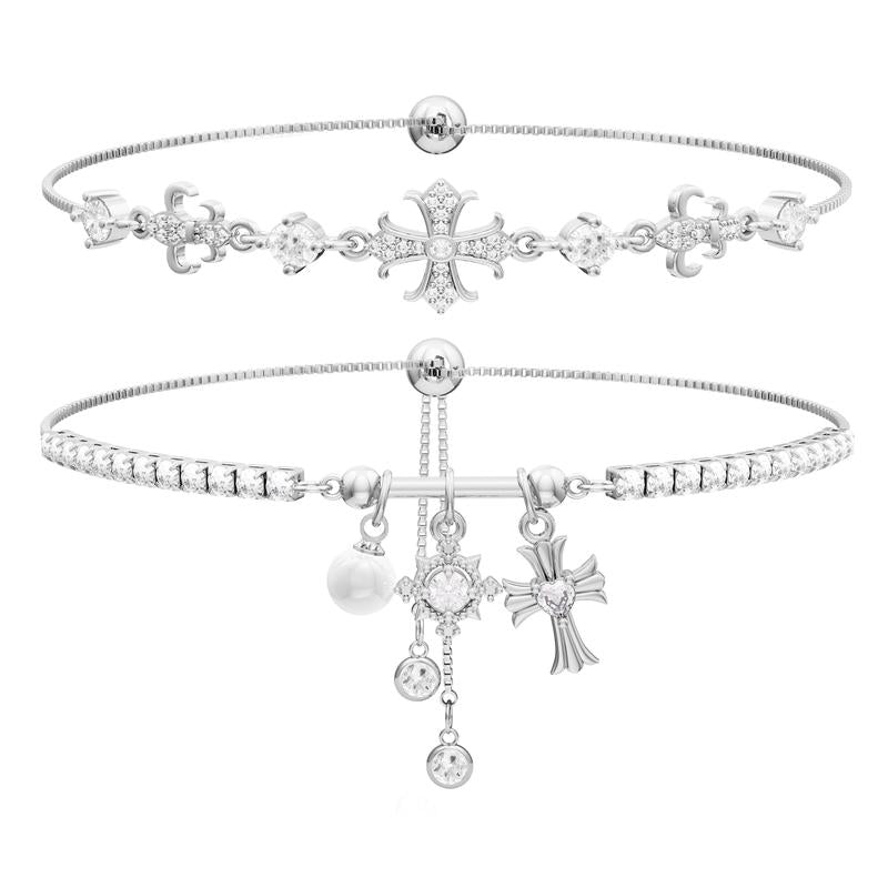 Delicate 2-Piece Bracelet Set