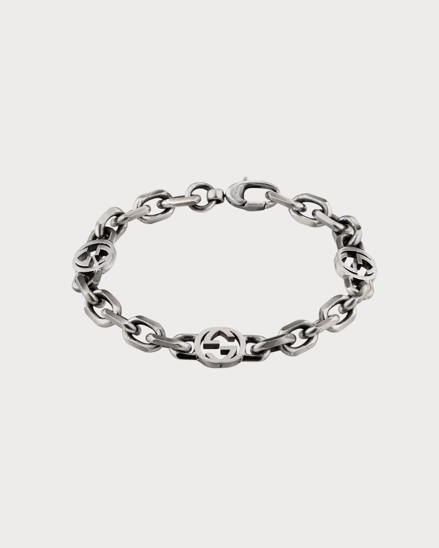 GUCCI Gucci Interlocking Chain Bracelet Metal(2 Colors)