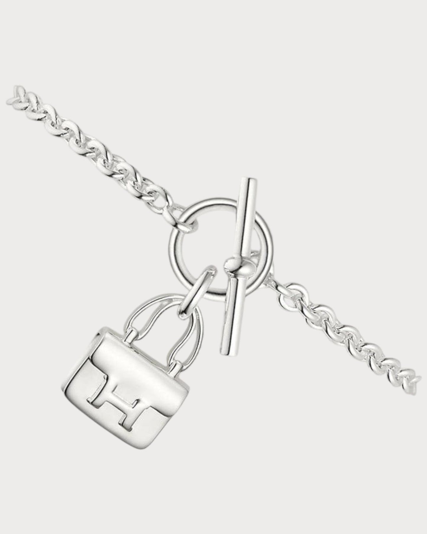 HERMES Amulettes Constance Bracelet 925(Silver)