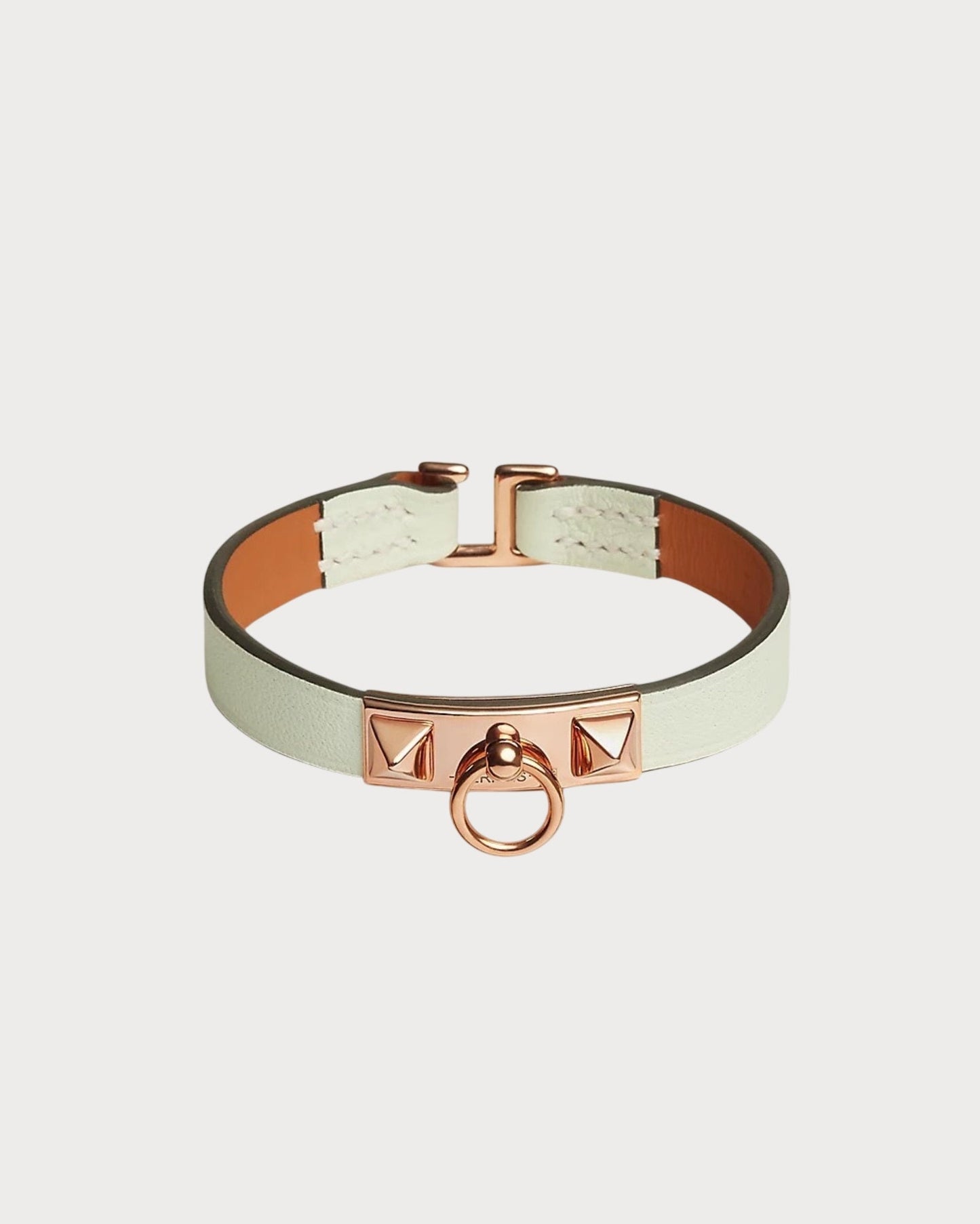 HERMES Rivale Bracelet Swift Leather(Mini/Many/Rose Gold)