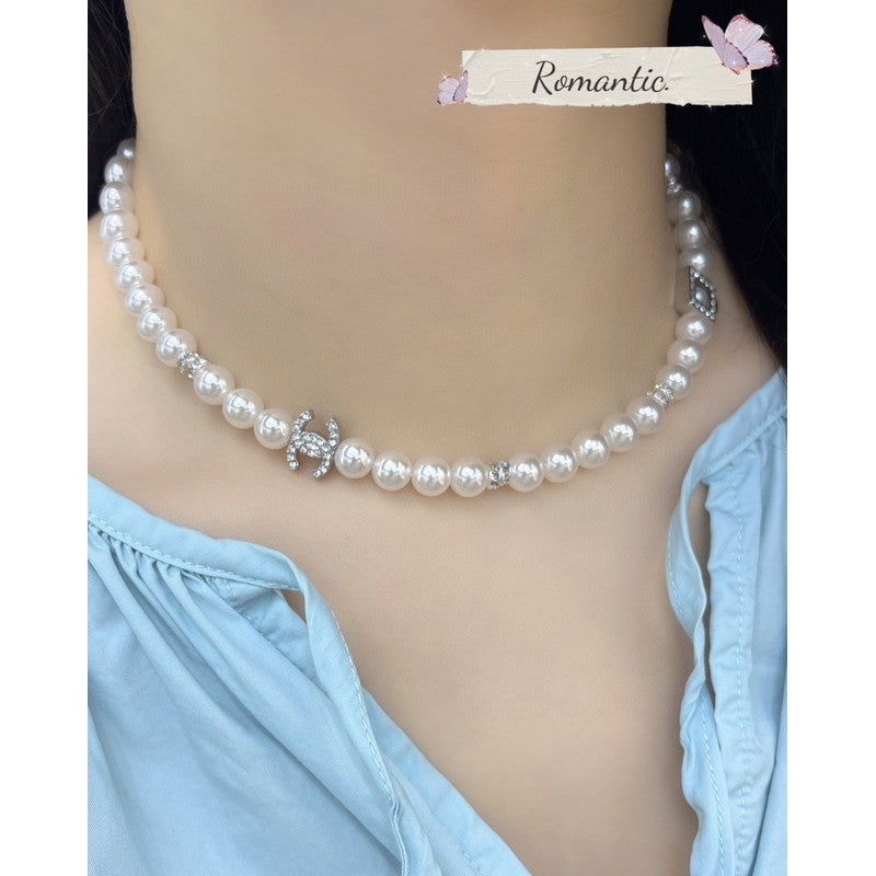 18K Chanel Pearl Necklace