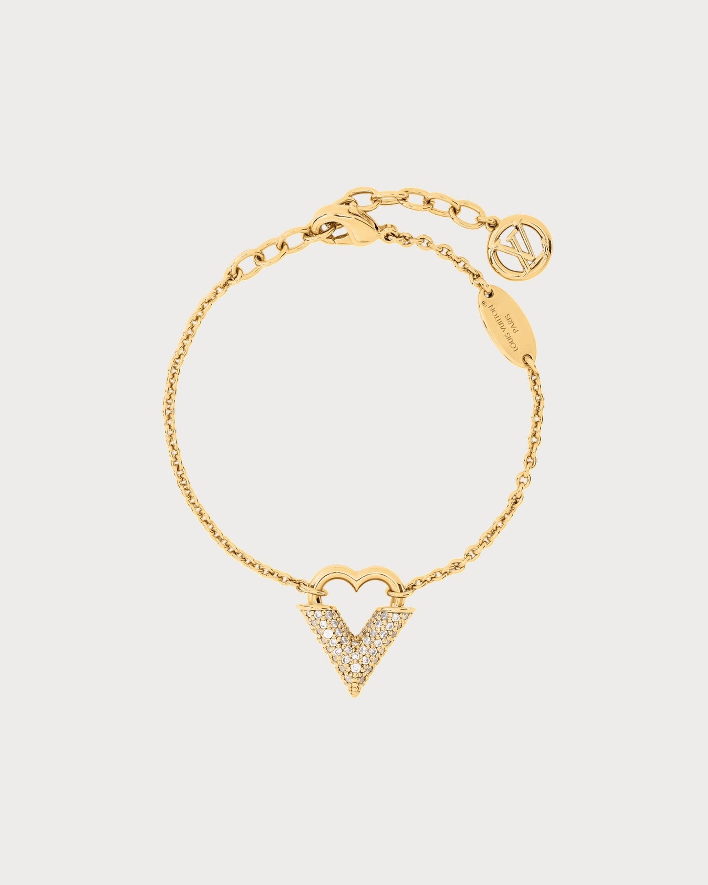LOUIS VUITTON M1870A Essential Love Bracelet Metal(Gold)