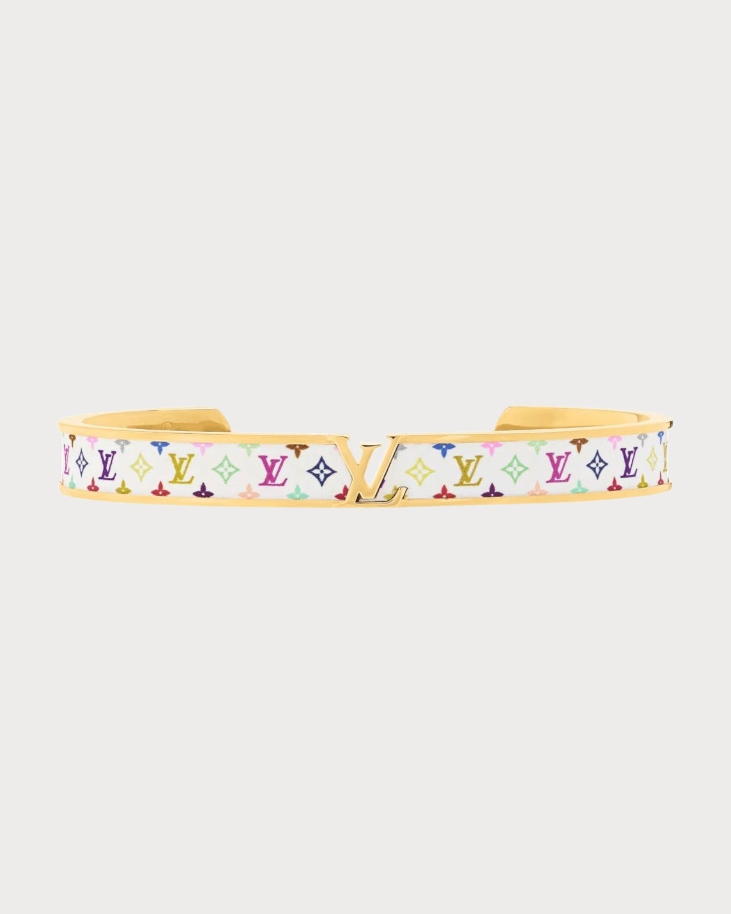LOUIS VUITTON M1913S LV x TM LV Initials Bracelet Metal(Multicolor)
