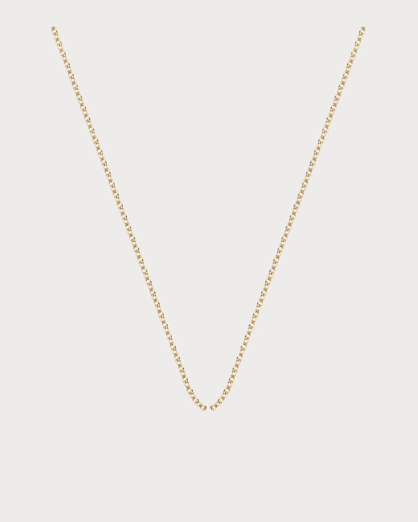 MONICA VINADER 18ct Yellow-Gold Plated Rolo Neck Chain(Gold)