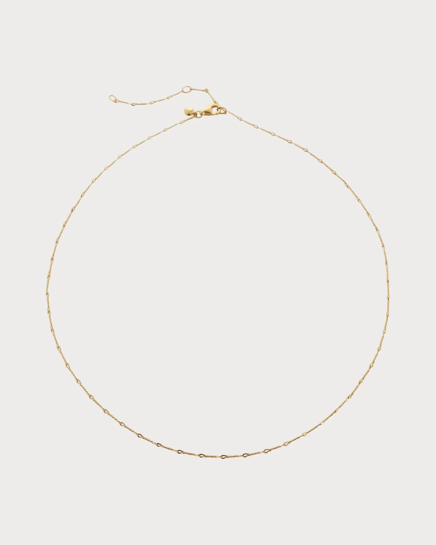 MONICA VINADER Fine Twist 18ct Yellow Gold-Plated Sterling Silver Vermeil Choker Necklace(Gold)