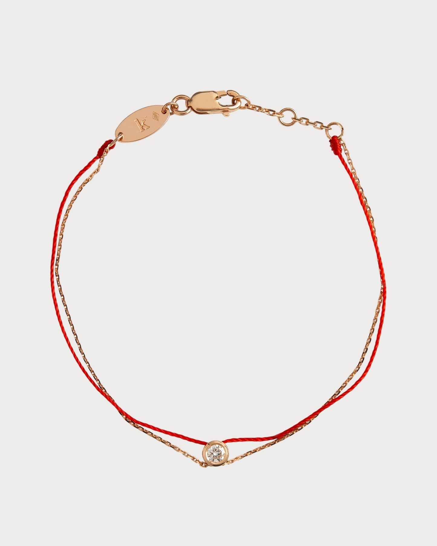 REDLINE Rose Gold and Diamond Pure Elegant Bracelet(Rose Gold)