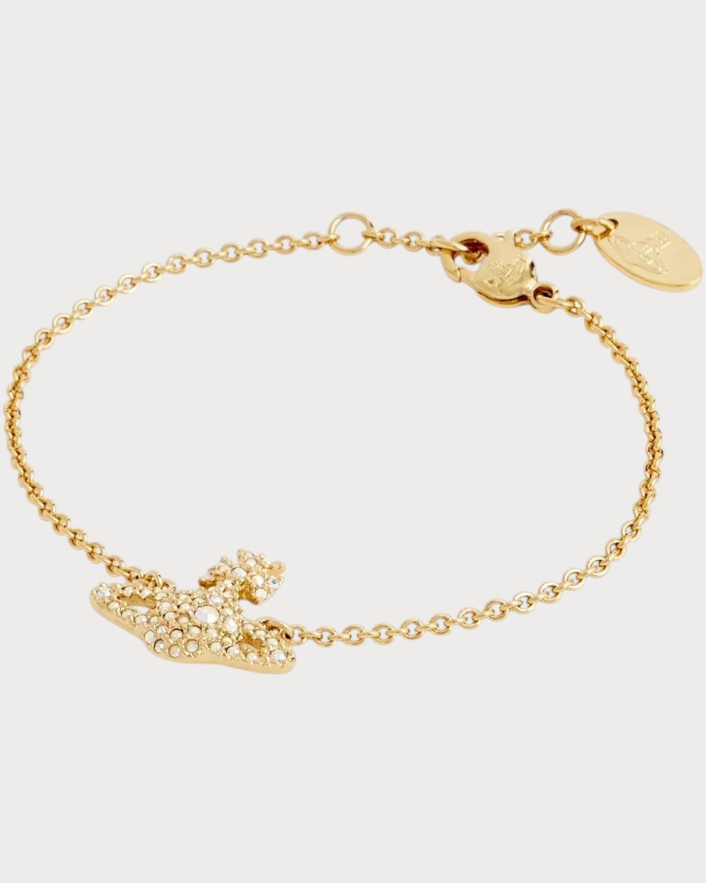 VIVIENNE WESTWOOD Grace Bas Relief Bracelet Brass(2 Colors)