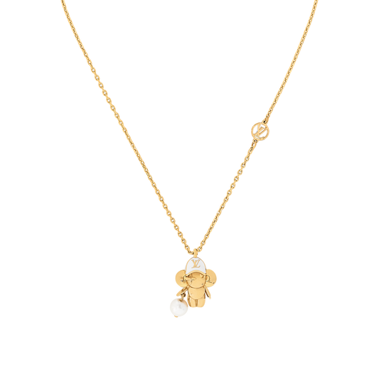 18K Louis Vuitton Vivienne Necklace