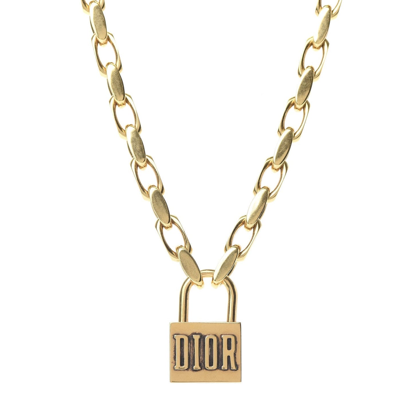18K Dior Lucky Locket Choker Necklace
