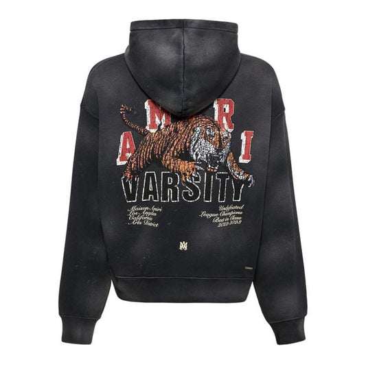 AMRI Vintage Tiger Varsity Hoodie Thickening
