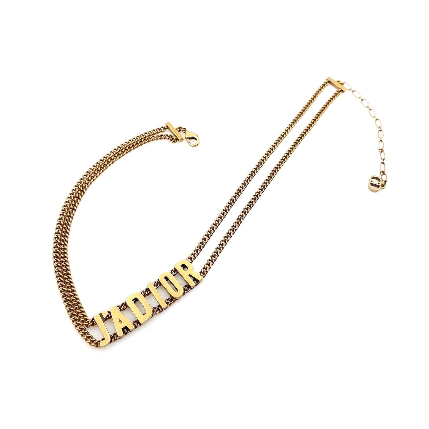 18K Dior J'Adior Choker Chain Necklace