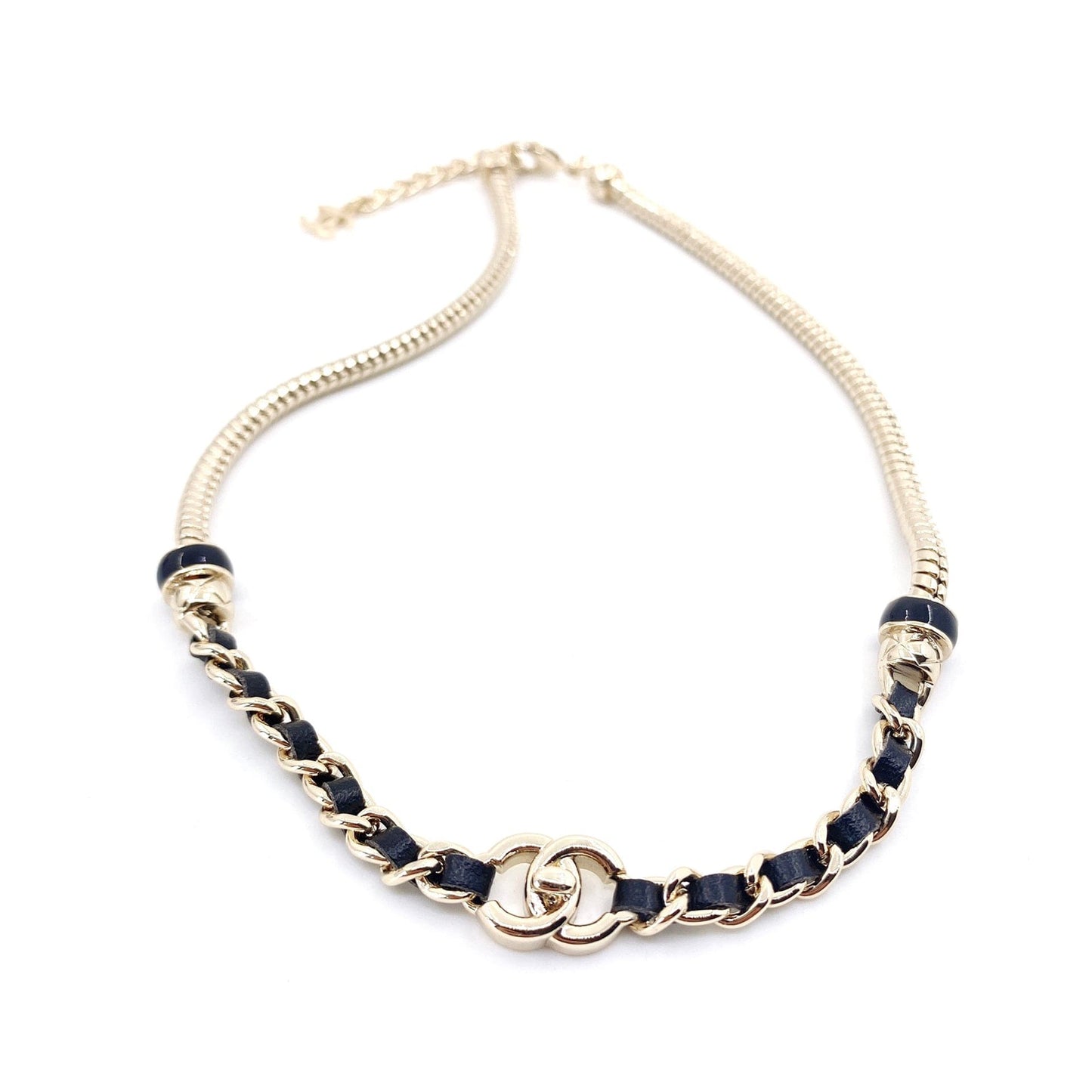 18K  Chanel Rhinestone Necklace