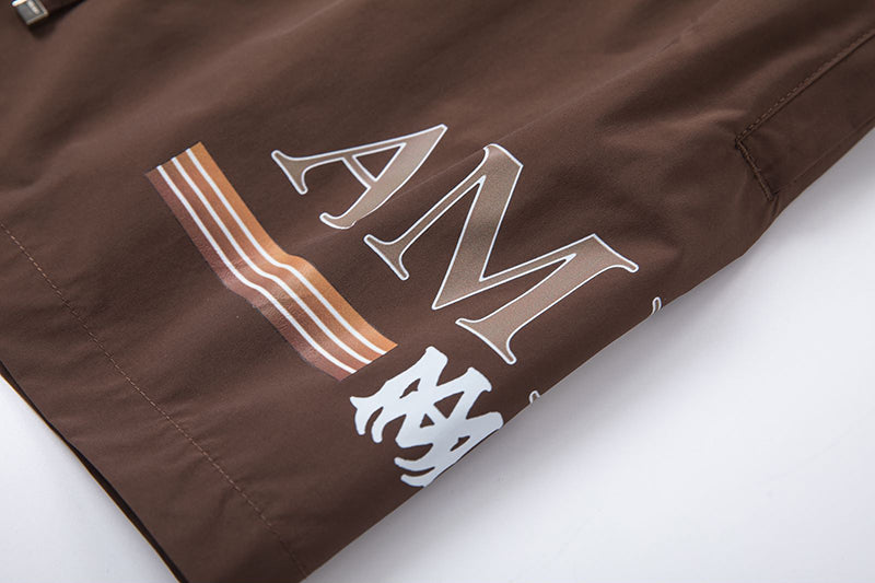 AMRI Letter Logo Print Short