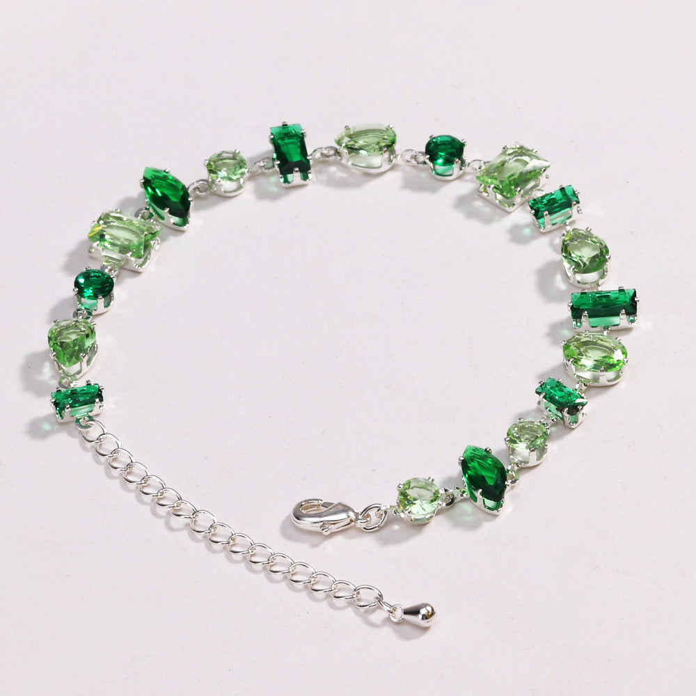 Colorful Multi-Cut Gema Bracelet