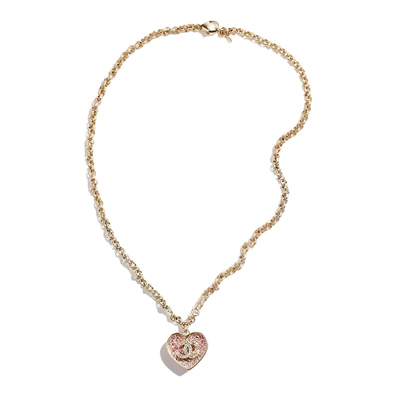 18K  Chanel Pink Diamonds Necklace