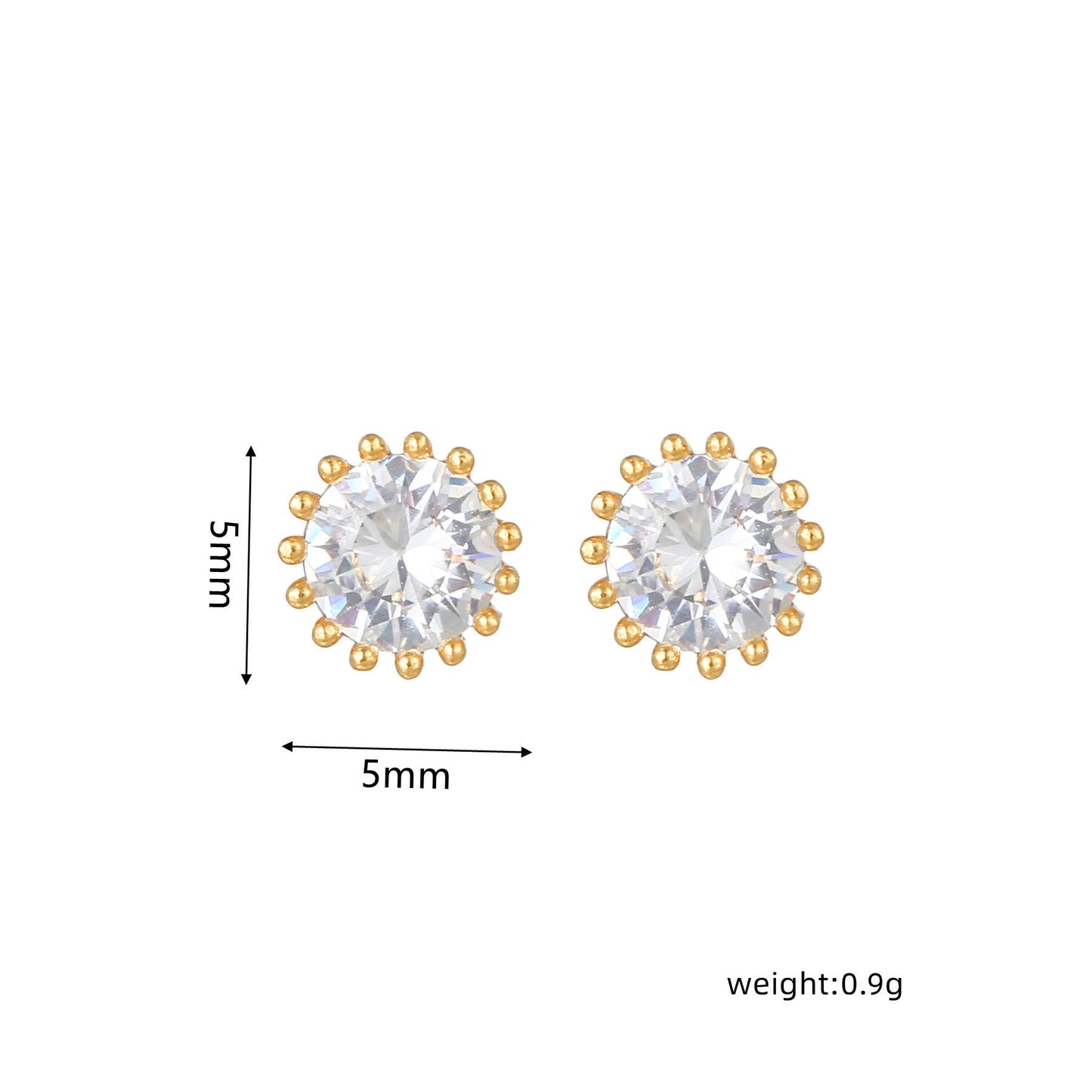 Sweet Pink Love Earrings Set