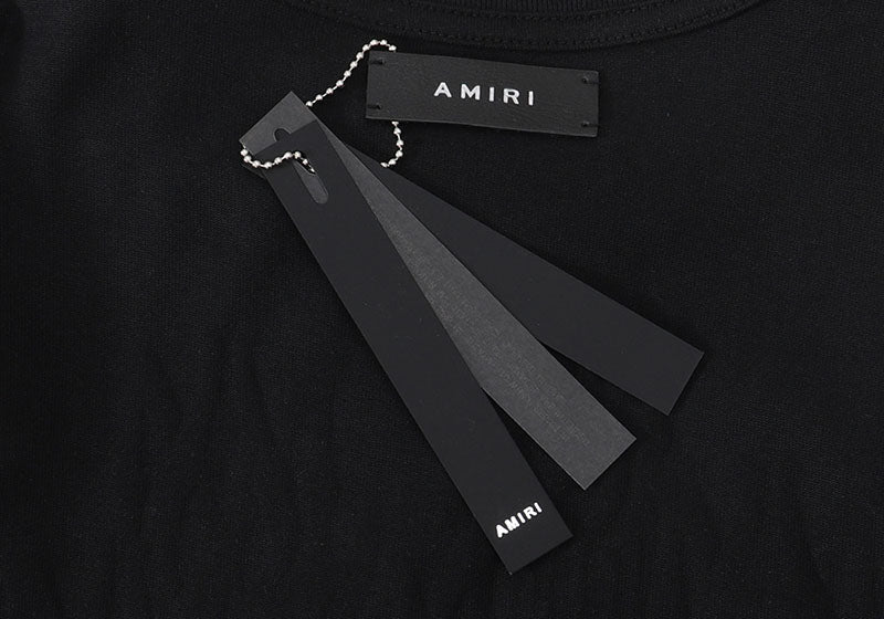 AMRI flower letter logo print T-Shirts