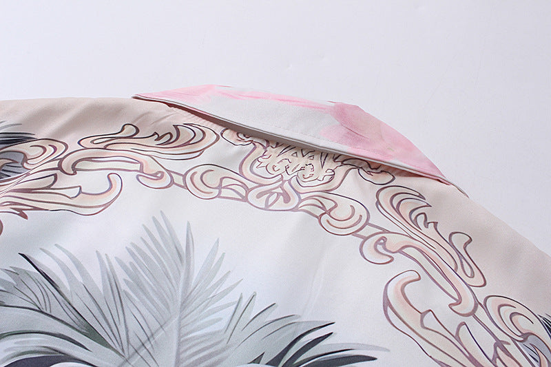 AMRI Men's Cherub Silk Shirt/Short/Suit