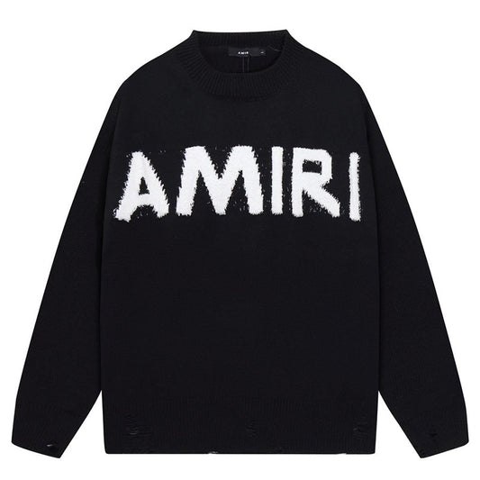 AMRl Logo Knitted Sweater