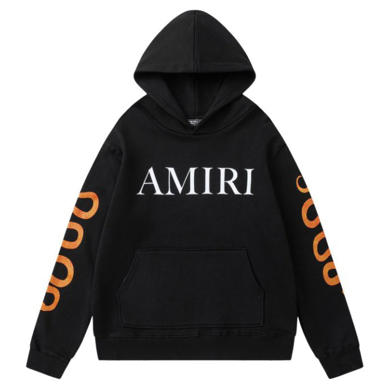 AMRl snake-print Hoodie