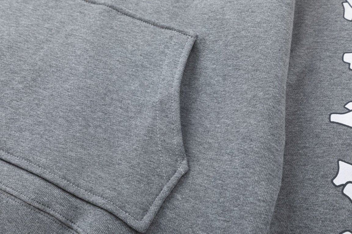 AMRl Stacked Bones Hoodies