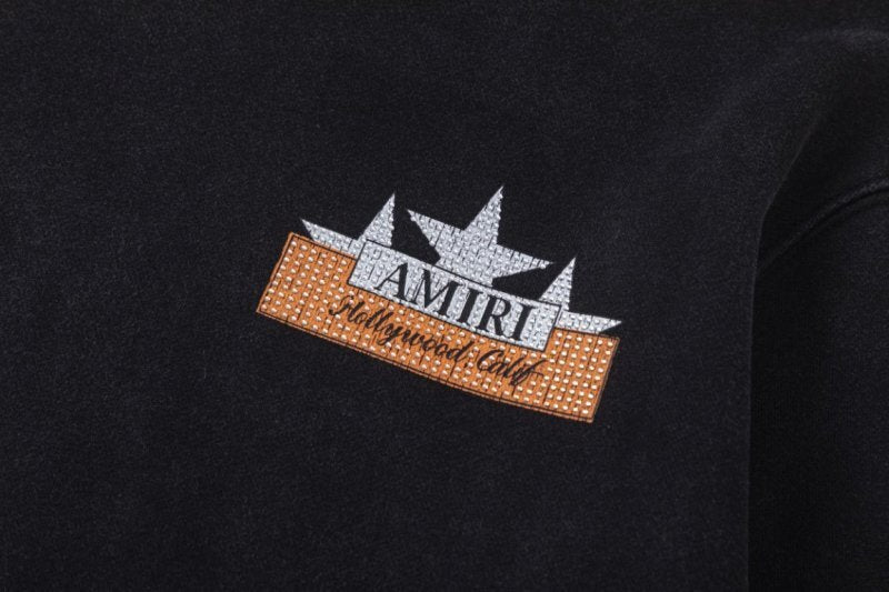 AMRI Vintage Crystal Star Hoodie