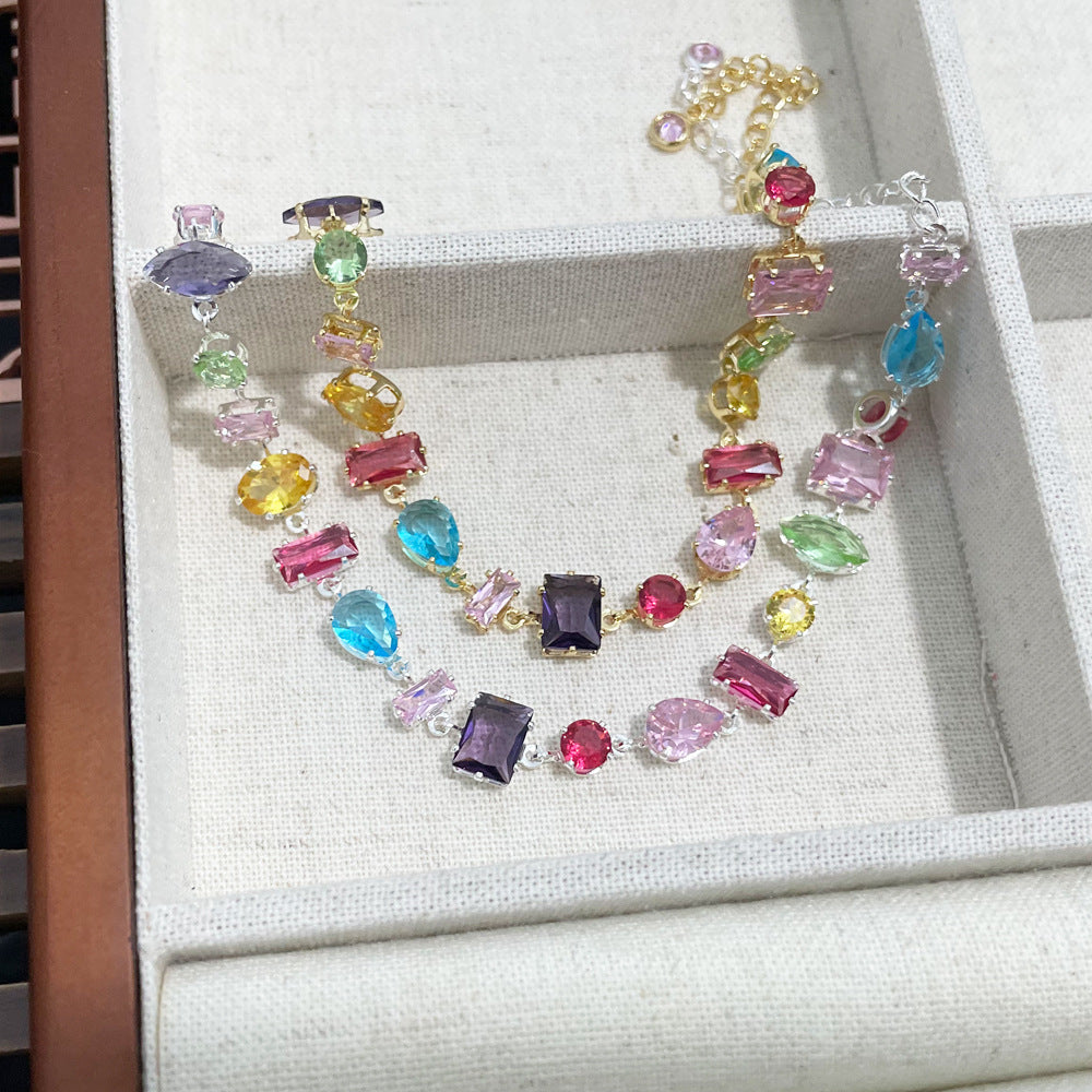 Vibrant Multi-Cut Gema Bracelet
