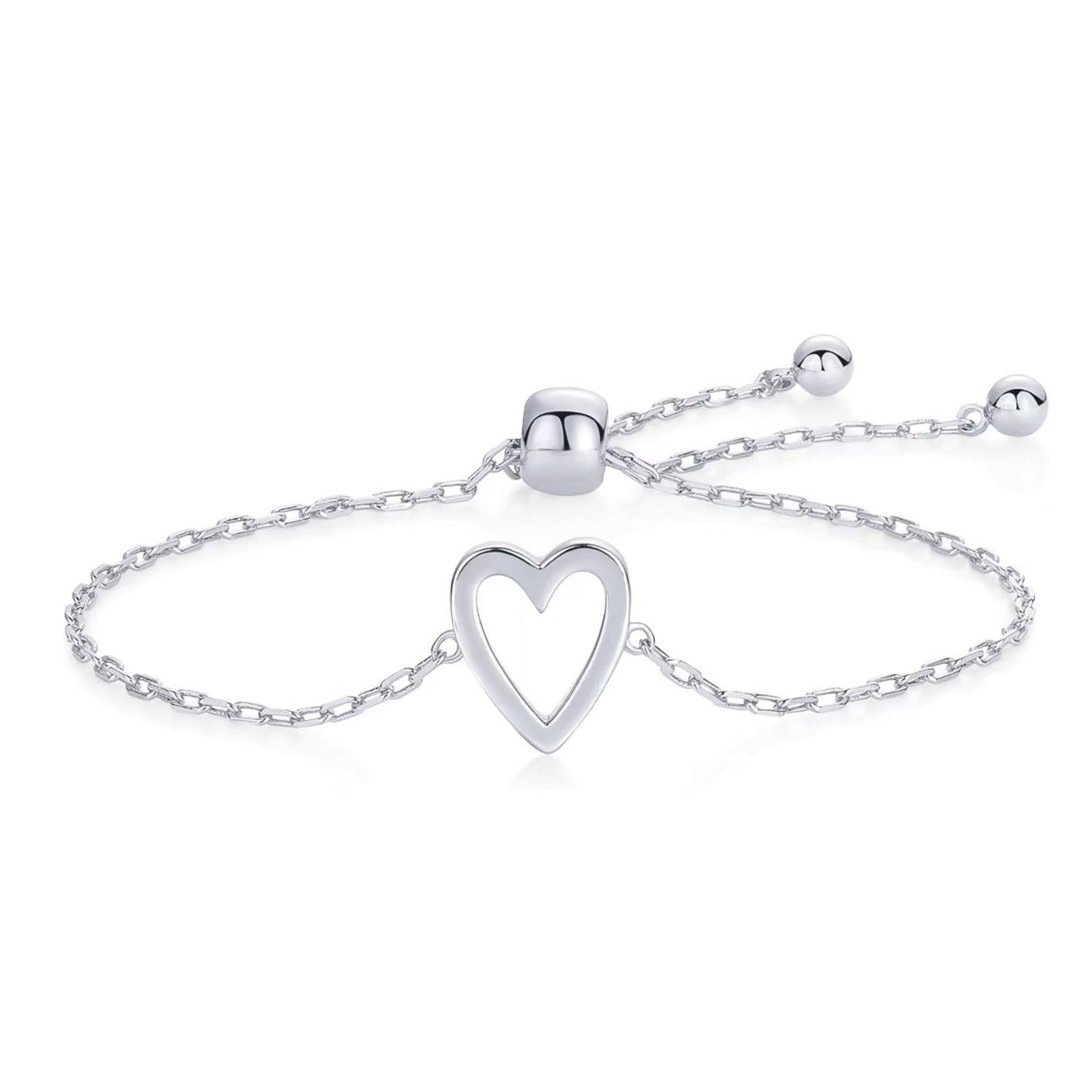 2 Pieces Matching Heart Bracelets ¨C BFF & Mother Daughter Set