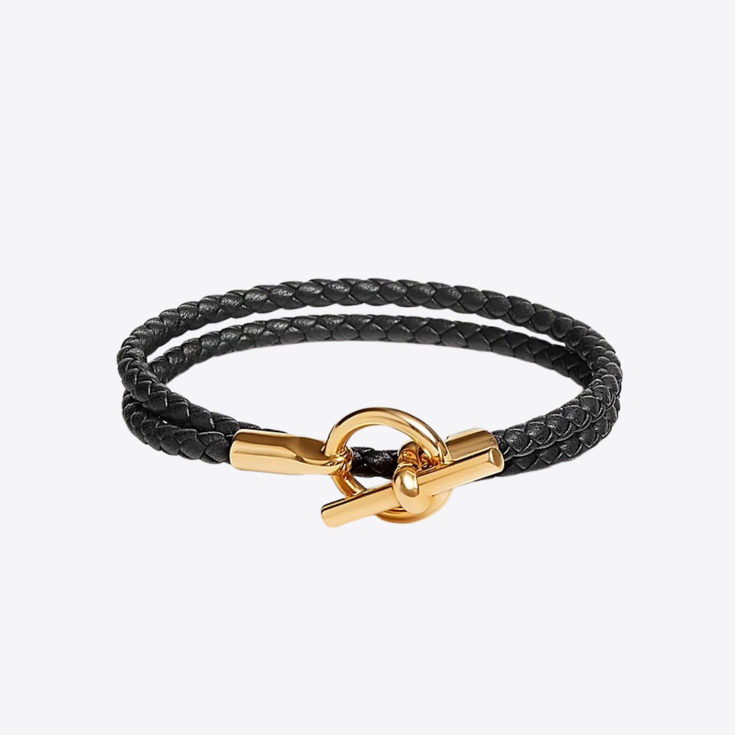 HERMES Double Tour Bracelet Swift Leather(Many)