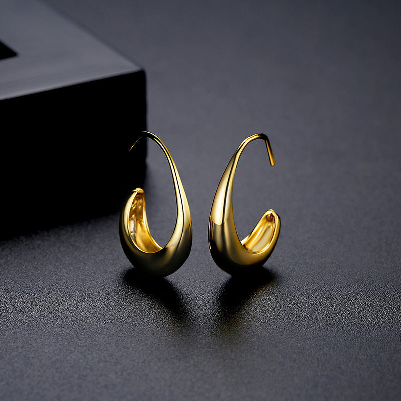 Lightweight Minimalist Hoop Earrings
