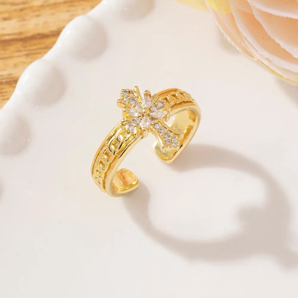 2-Piece Cross Stackable Rings