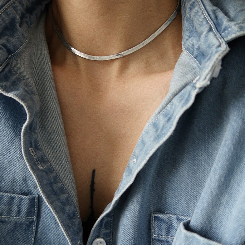 Double-Layer Snake Chain Necklace