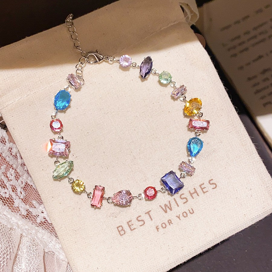 Vibrant Multi-Cut Gema Bracelet