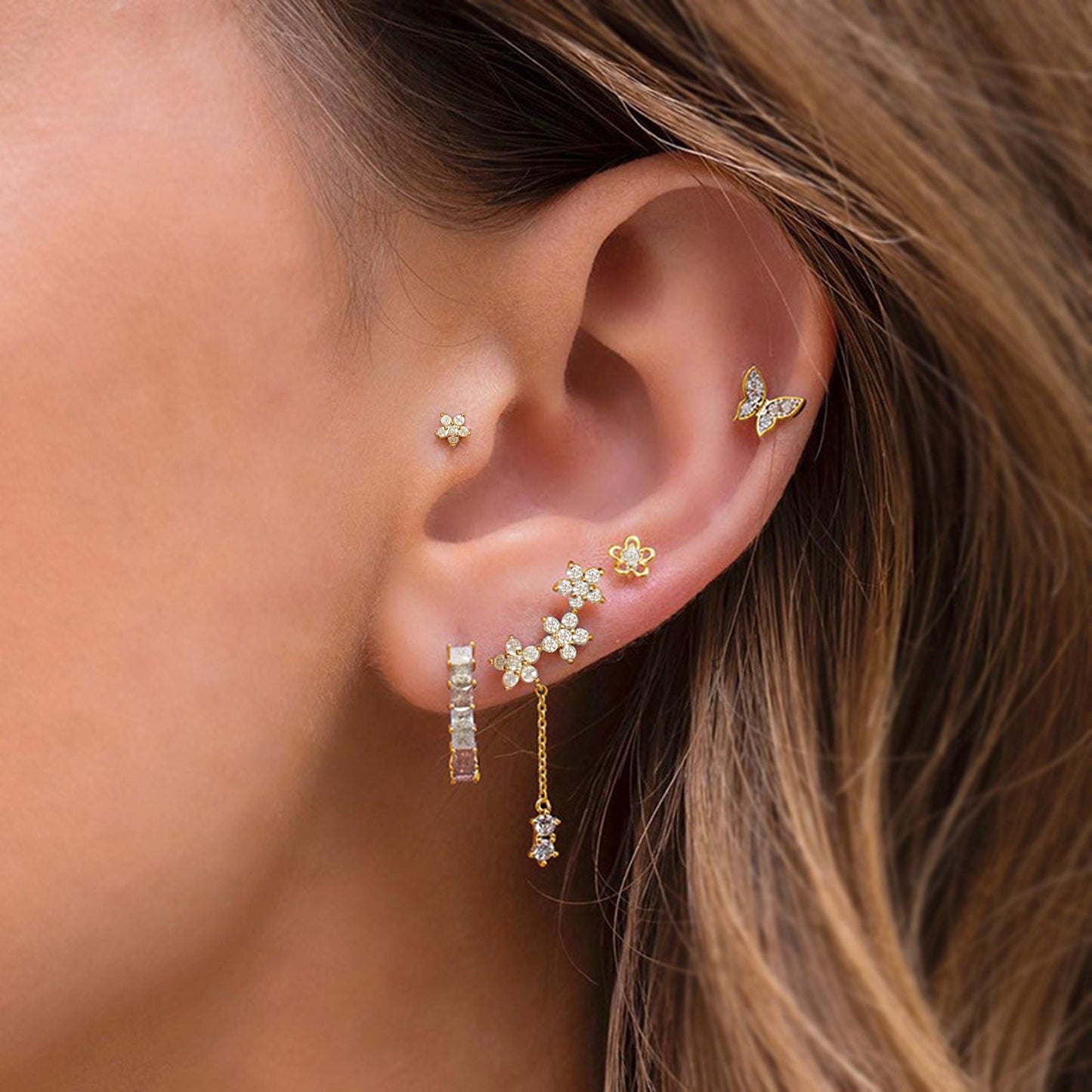 Stackable Earrings Set ¨C Various Styles