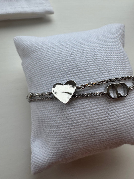 CHRISTIAN DIOR Clair D Lune Bracelet Gold-Finish Metal(2 Colors)