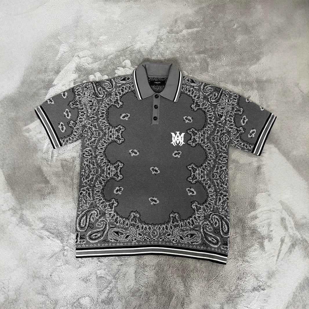 AMRI Bandana Print B-Ball Drawstring Shorts