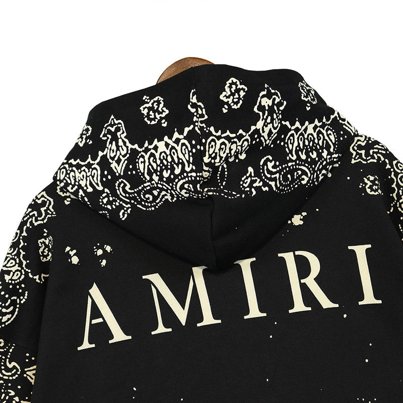 AMRI Bandana Bleach hoodie