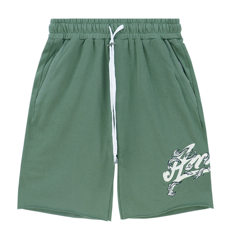 AMRI Letter Logo Embroidery Shorts