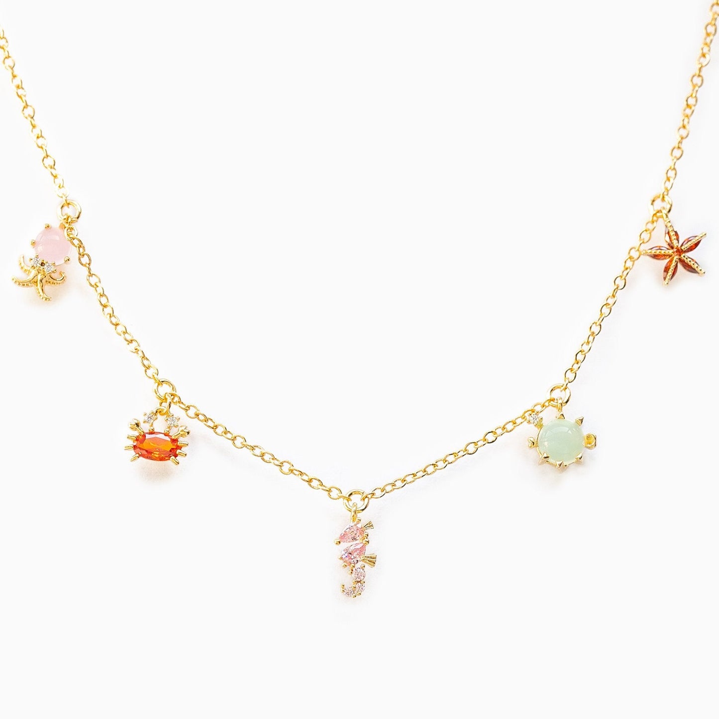 Cute Ocean Animal Beach Style Necklace