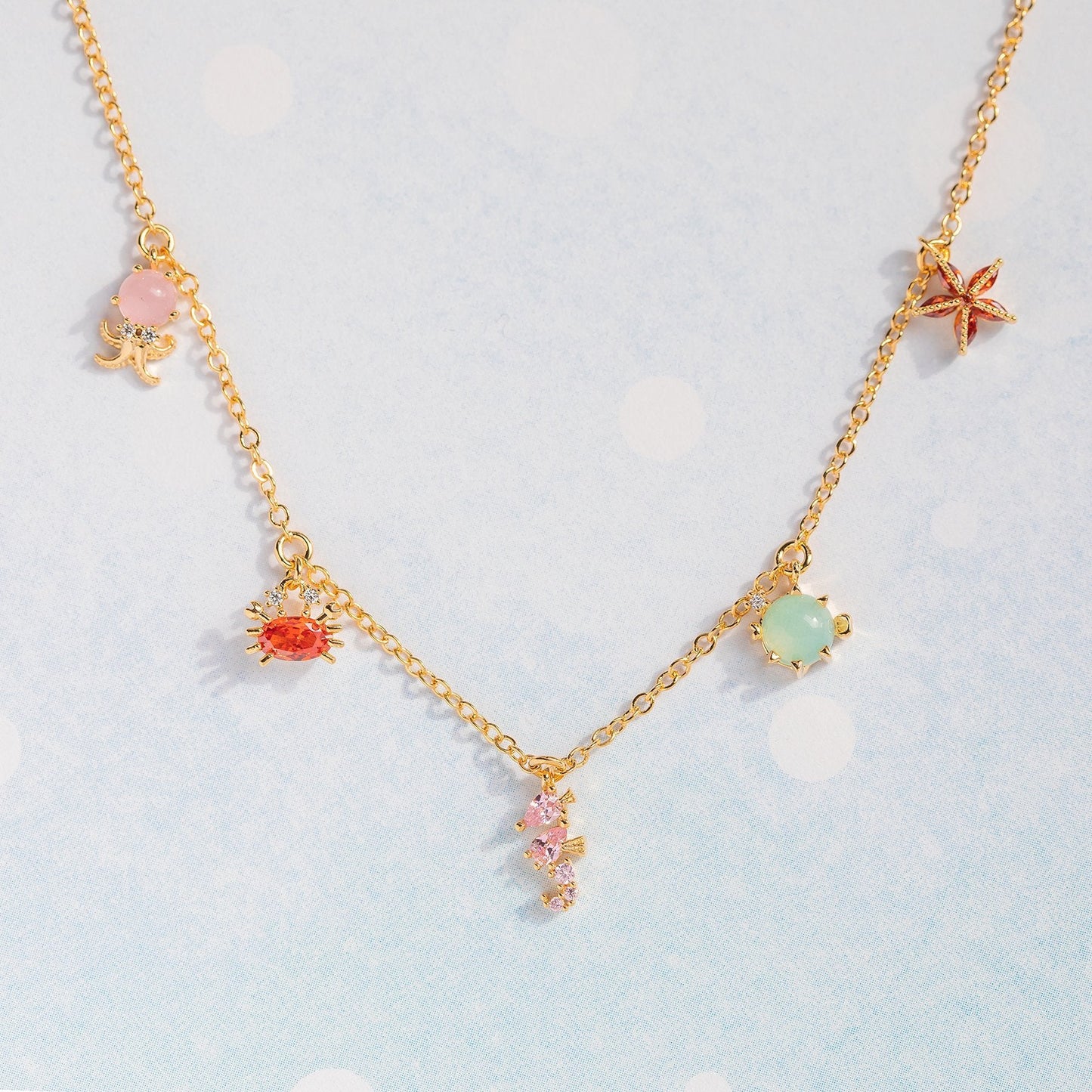 Cute Ocean Animal Beach Style Necklace