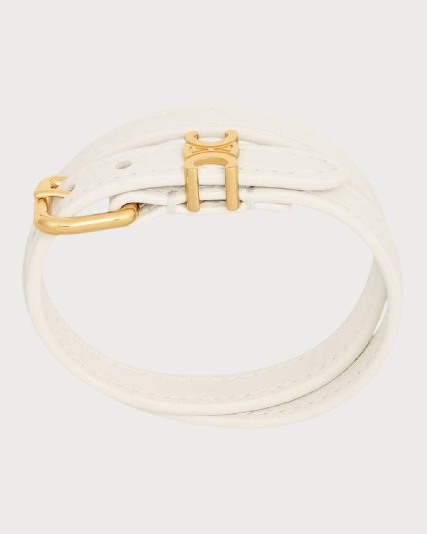 CELINE Les Cuirs Celine Double Bracelet Smooth Calfskin(2 Colors)