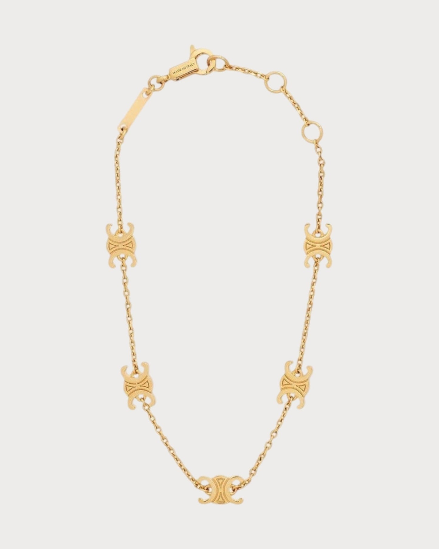 CELINE Triomphe Triomphe Bracelet Brass(Mini/2 Colors)