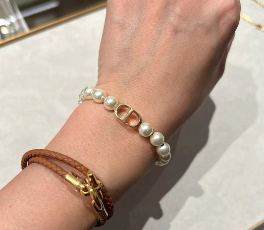 CHRISTIAN DIOR 30 Montaigne Bracelet Gold-Finish Metal(Gold)