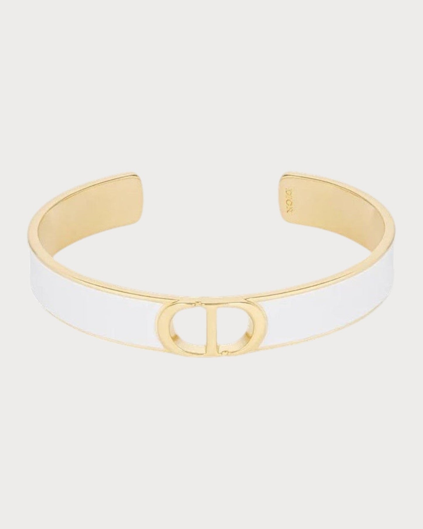 CHRISTIAN DIOR 30 Montaigne Thin Bangle Gold-Finish Metal(2 Colors)