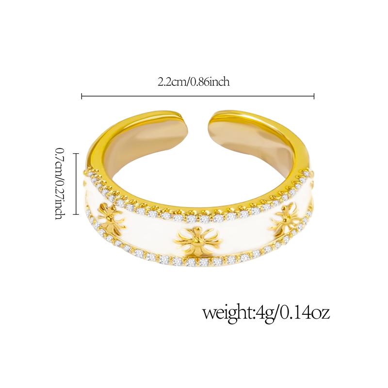 2-Piece Cross Stackable Rings