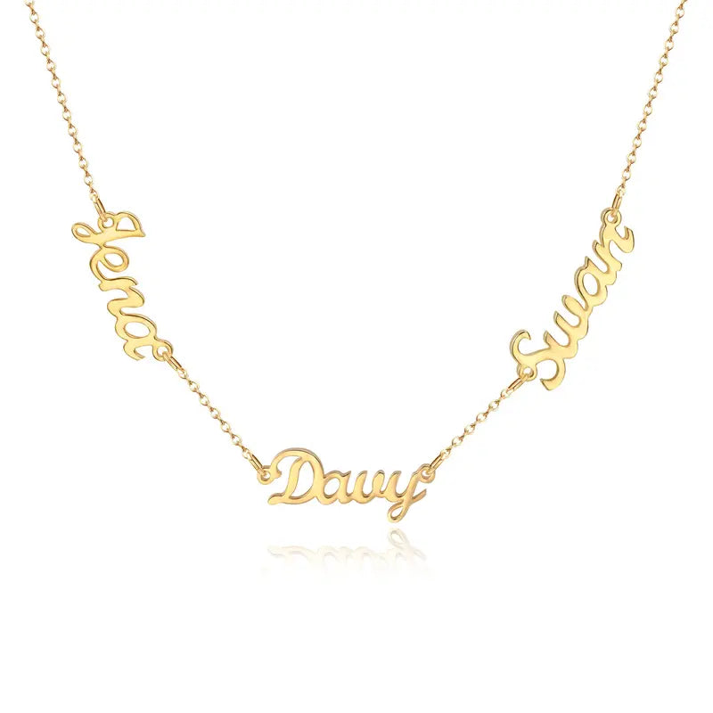 Personalized Name Necklace with 1-6 Names ¨C 20 Fonts Available
