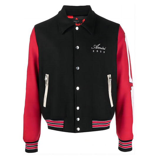 AMRI Lunar New Year Bones bomber jacket