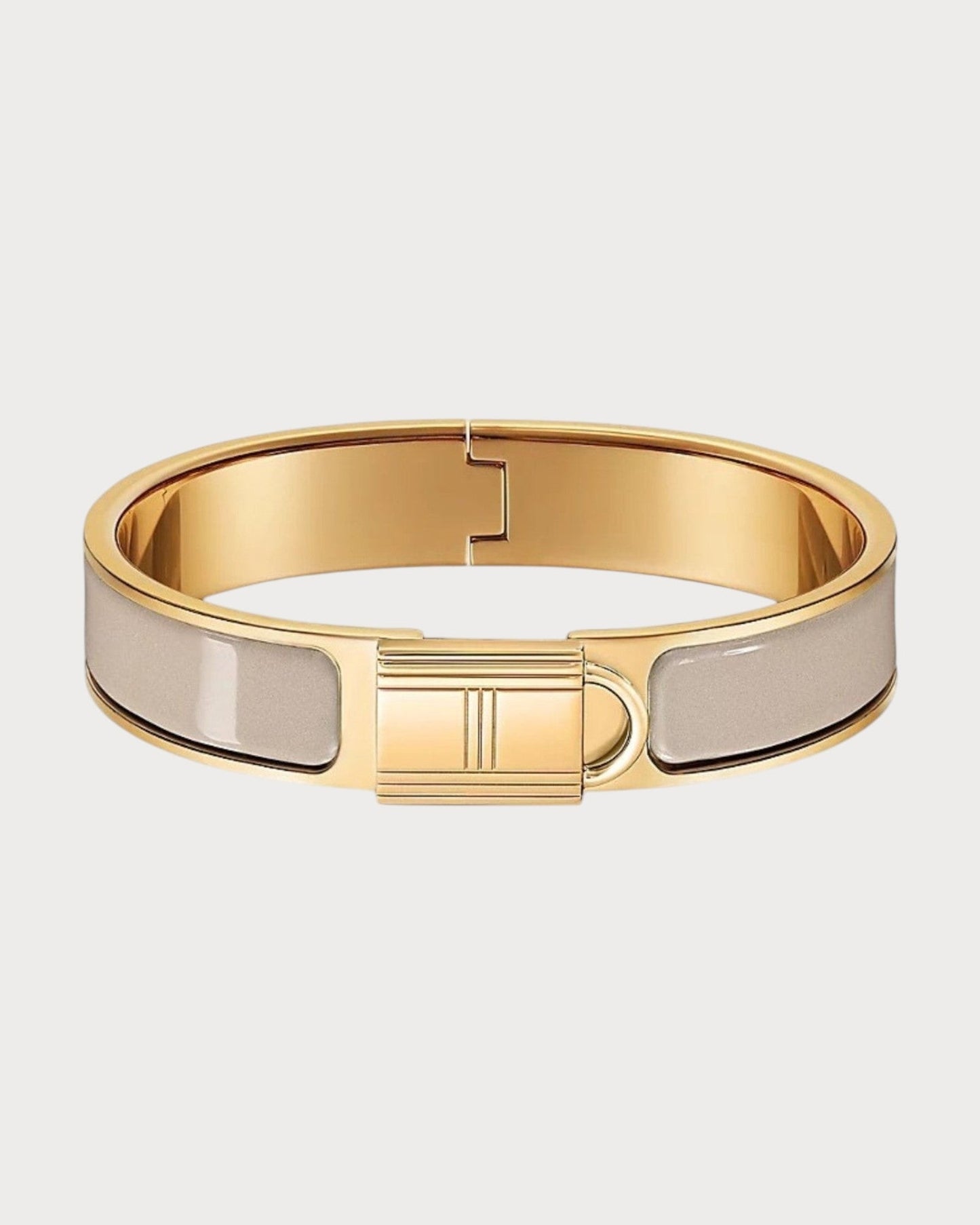 HERMES Clic Cadenas Bracelet Metal(Many/Gold)