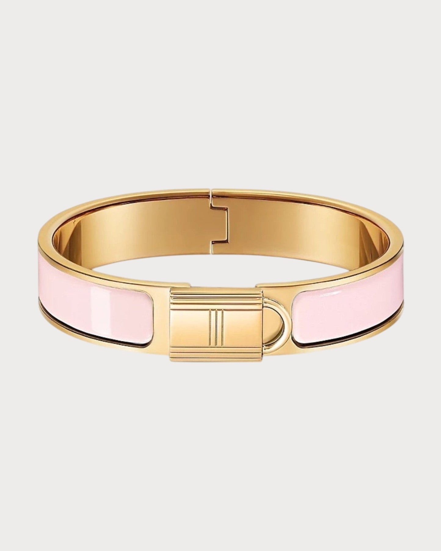 HERMES Clic Cadenas Bracelet Metal(Many/Gold)