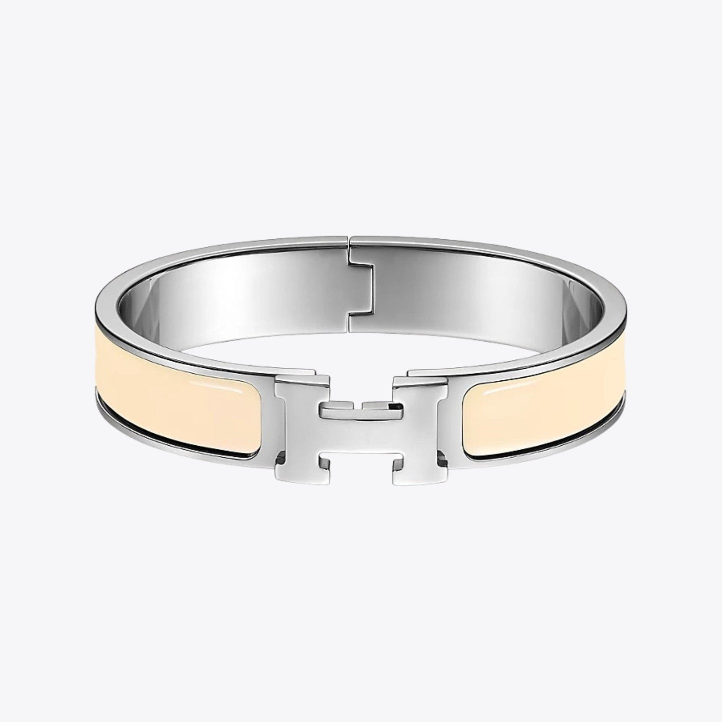 HERMES Clic H Bracelet Silver(Many)